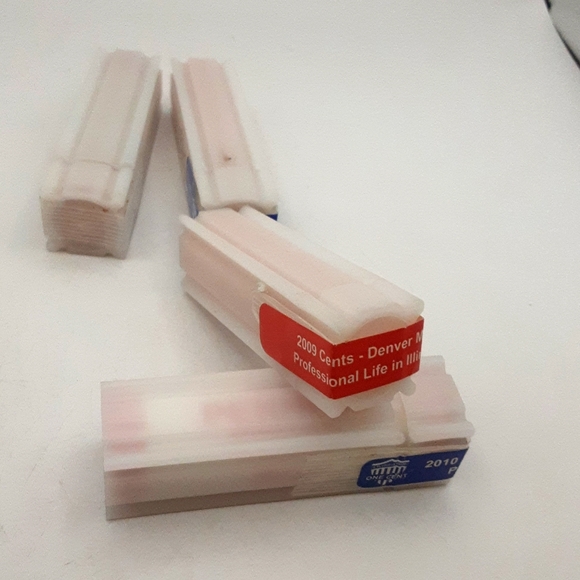 2008-10 Lincoln Pennies P&D Mints 4 Sealed Rolls NWT - Picture 3 of 5